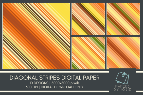 Download Diagonal Stripes Design Digital Paper - Diagonal stripes Collection