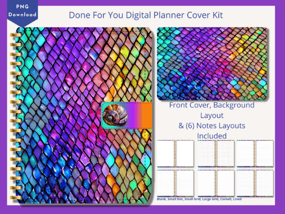 Download Digital Cover Kit - Mermaid Scales Shell - Mermaid scales Collection