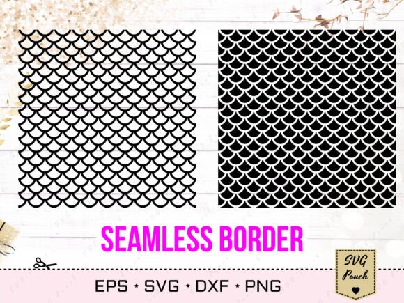 Download Mermaid Scales Pattern Svg - Mermaid scales Collection